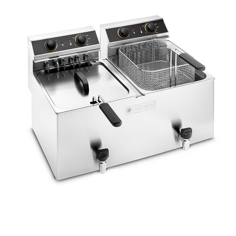 Freidora eléctrica ST12+12S 18KW