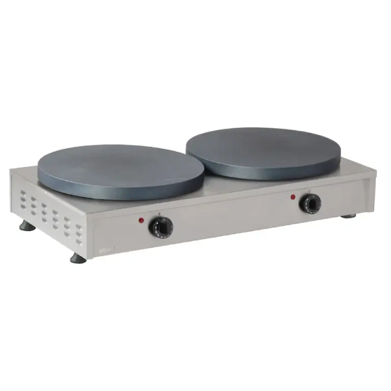 Crepera eléctrica doble teflonada KRP04.E21
