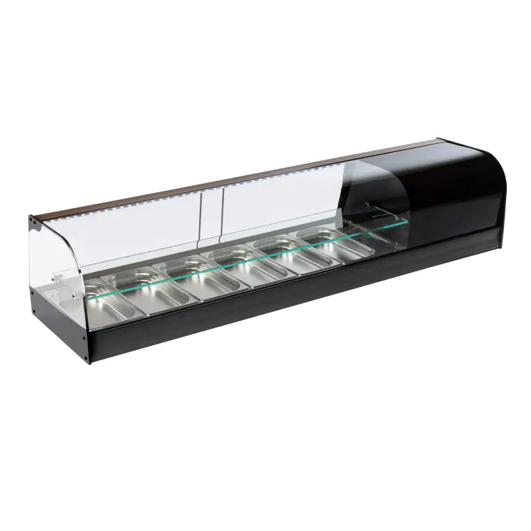 Vitrina refrigerada de tapas VRGI 2P 6B