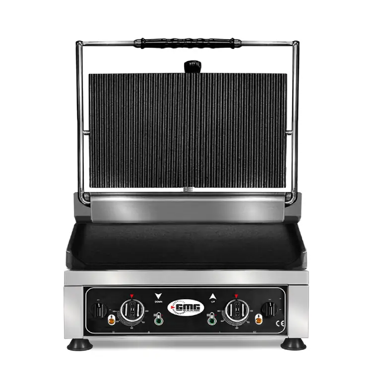 [11028] Plancha grill eléctrica KG2745 GDT ranurada/lisa