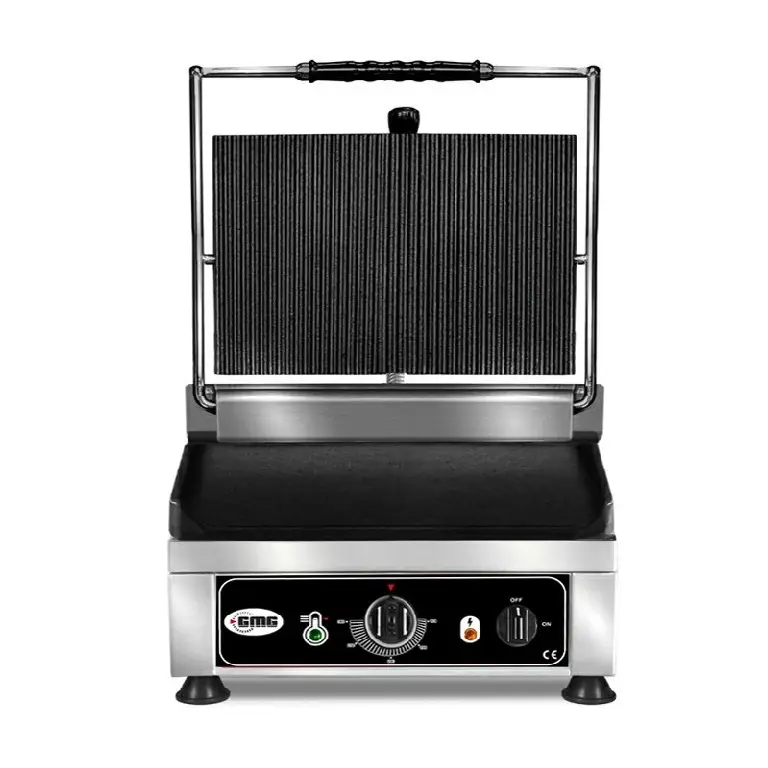 [11024] Plancha grill eléctrica KG2735 G ranurada/lisa