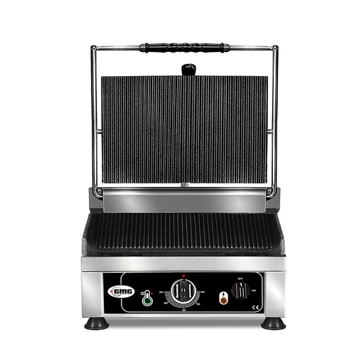 [16853] Plancha grill eléctrica KG2525 E ranurada/ranurada