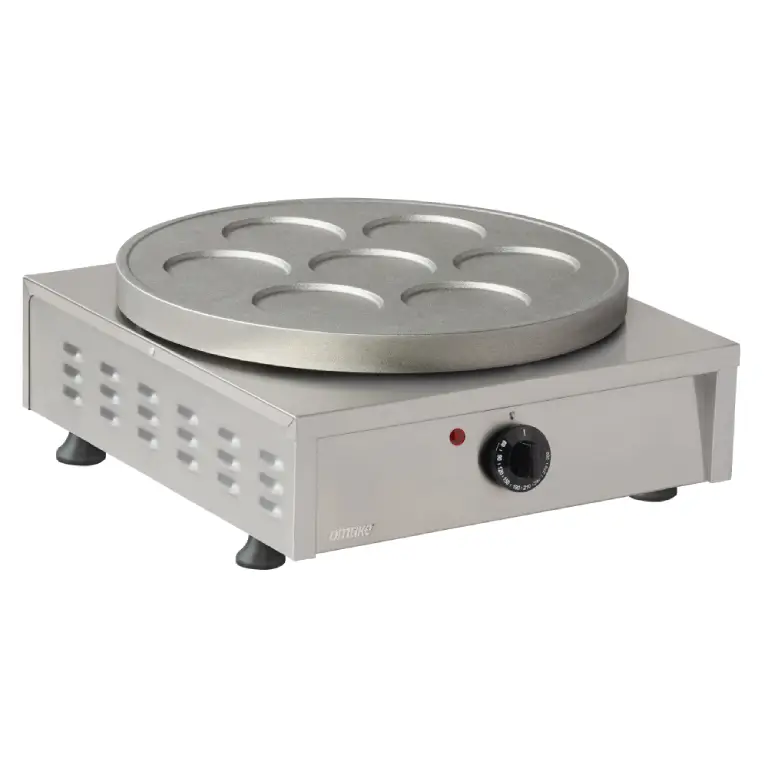 [17664] Crepera eléctrica simple inox KRP03.E11