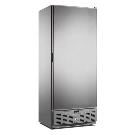 [11500] Armario refrigeración puerta opaca inox, rejillas GN2/1 y 600×400